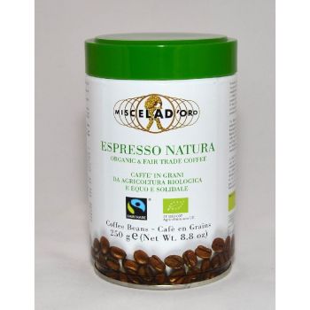 MISCELA D'ORO Natura, ganze Bohnen, Dose 250g